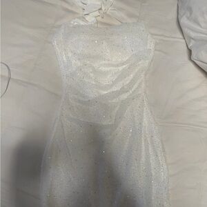 Windsor White Sequin Dress